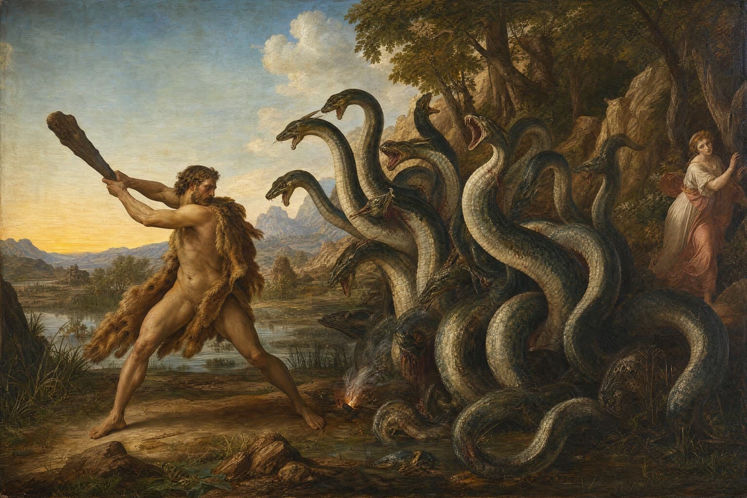 The Hydra — Renaissance Oil — Second Study — Cinematic