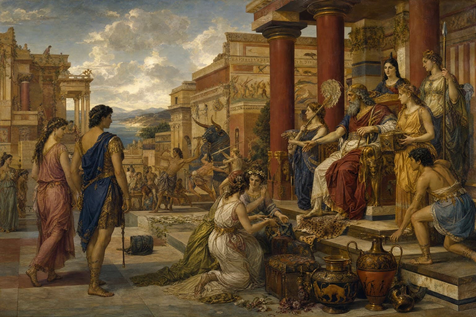 Knossos — Renaissance Oil — Second Study — Cinematic