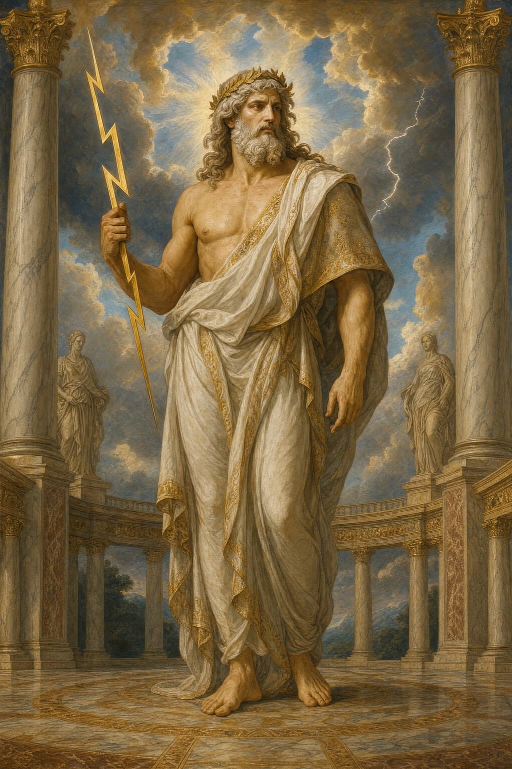 Olympus — Renaissance Oil — Second Study — Portrait