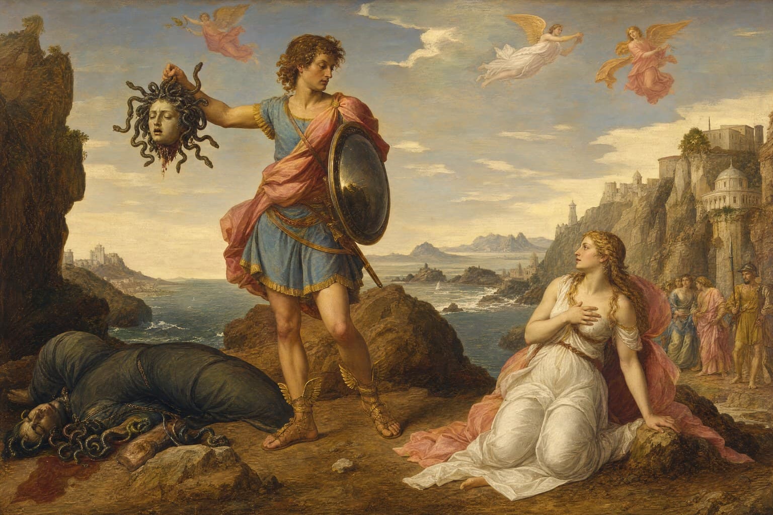 Perseus — Renaissance Oil — Second Study — Cinematic