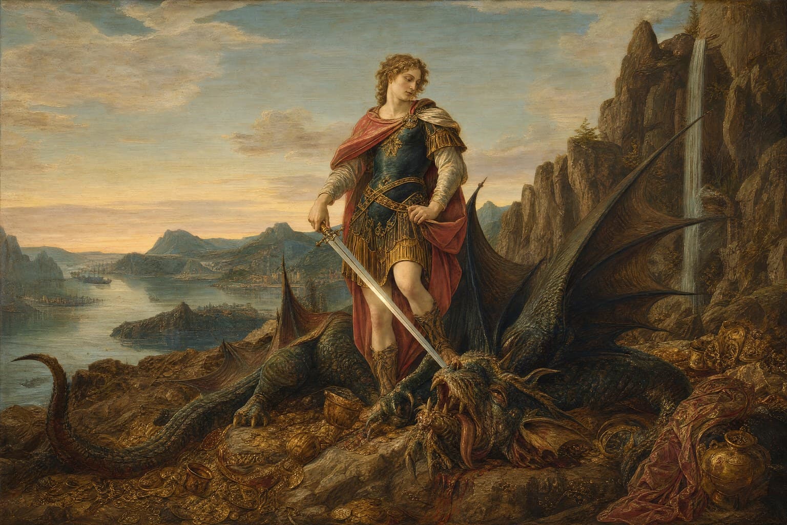 Sigurd — Renaissance Oil — Second Study — Cinematic
