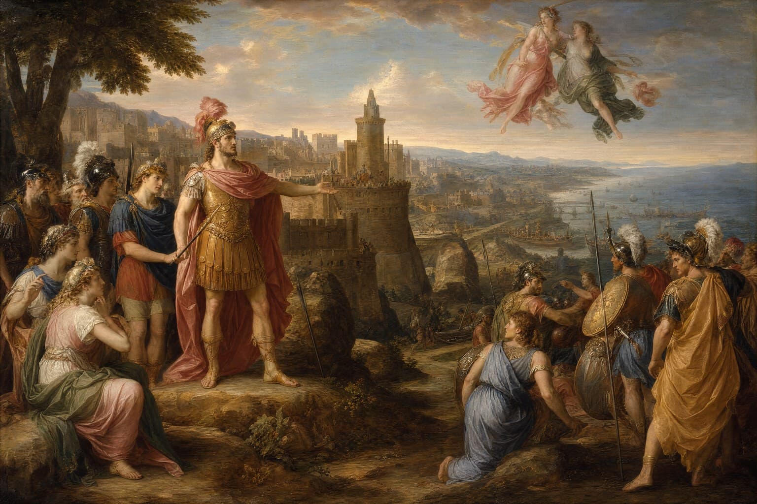 Troy — Renaissance Oil — Second Study — Cinematic
