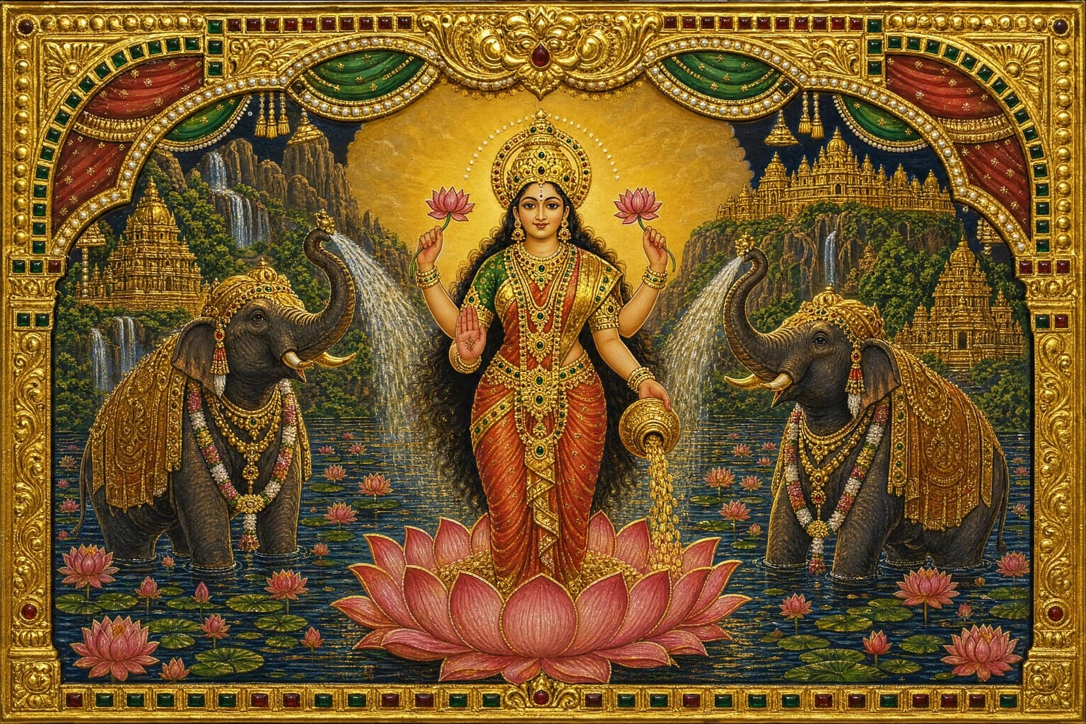 Lakshmi — Tanjore Gold — Cinematic