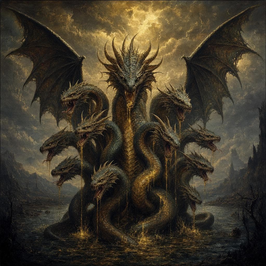 The Hydra — square
