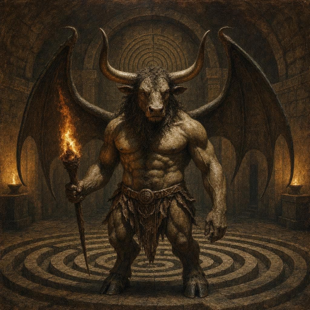 The Minotaur — square