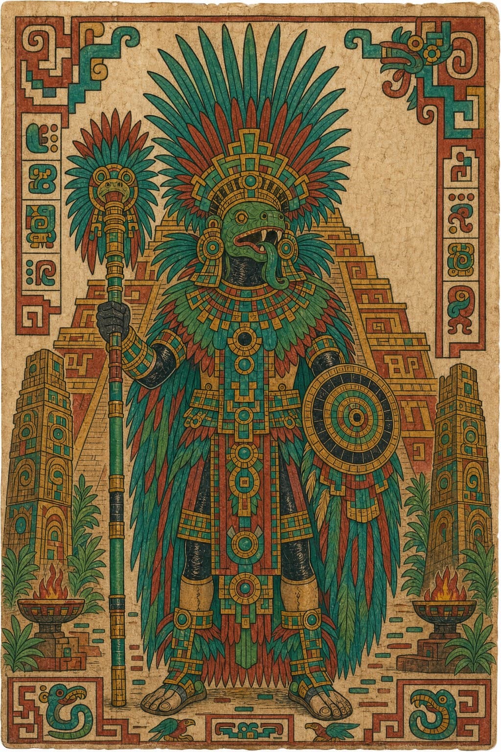 The Sun Kingdoms — Codex Painting
