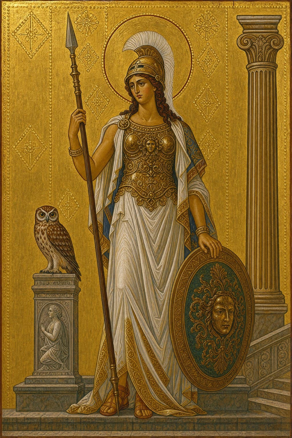 Athena — Gilded Icon