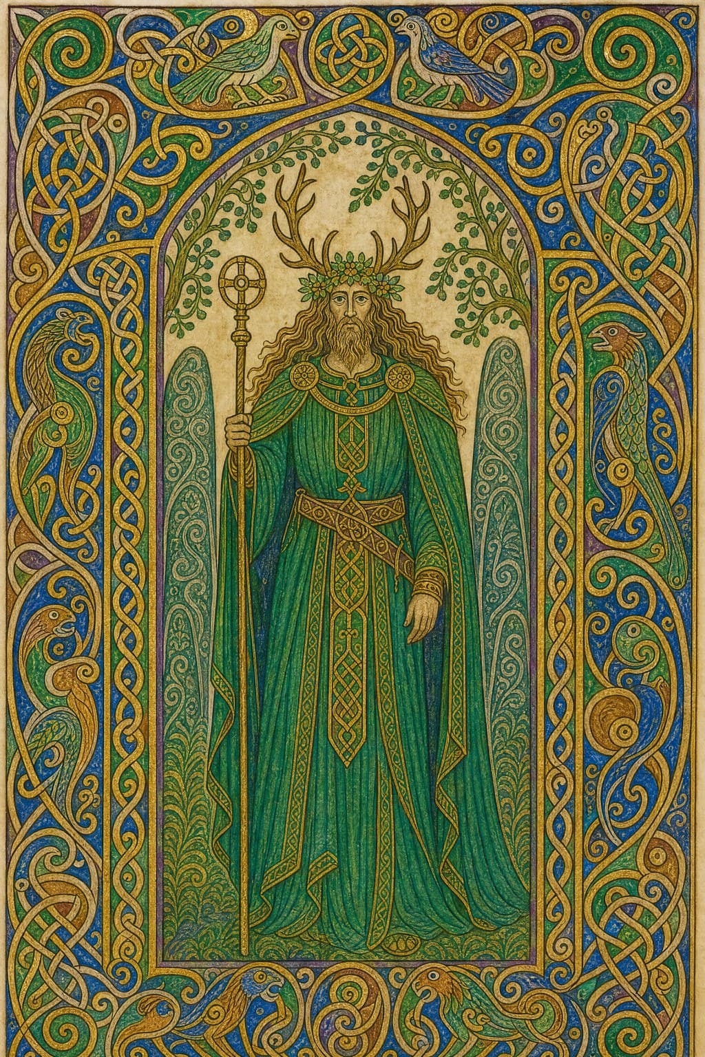 The Otherworld — Illuminated Manuscript