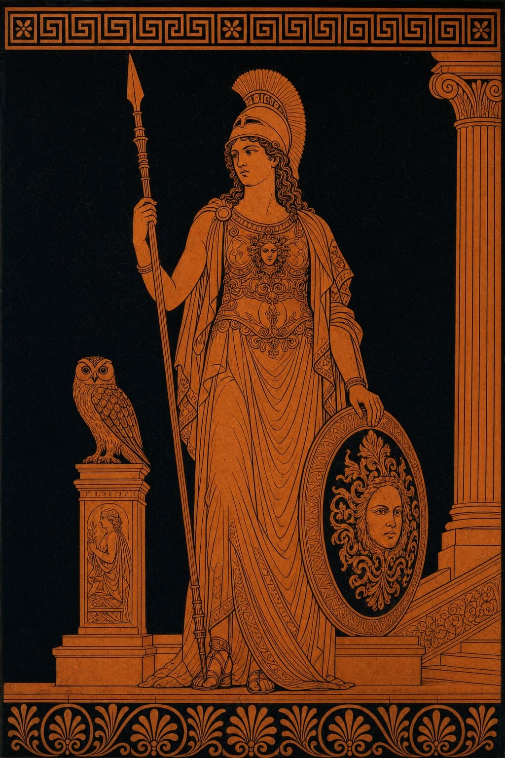Athena — Attic Red-Figure