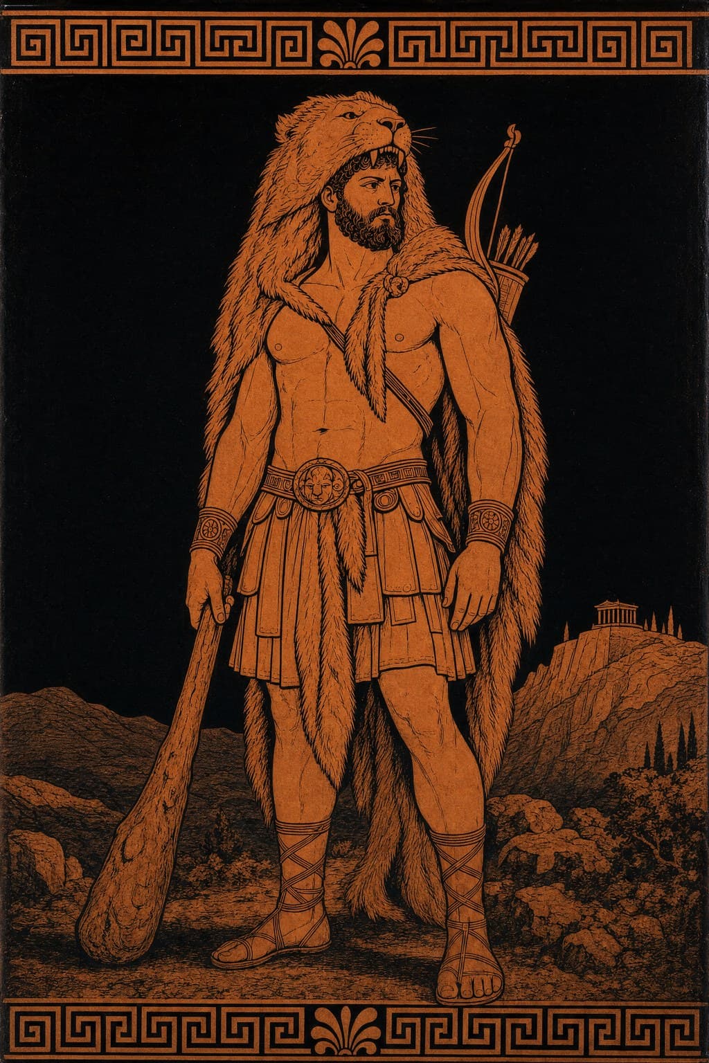 Heracles — Attic Red-Figure