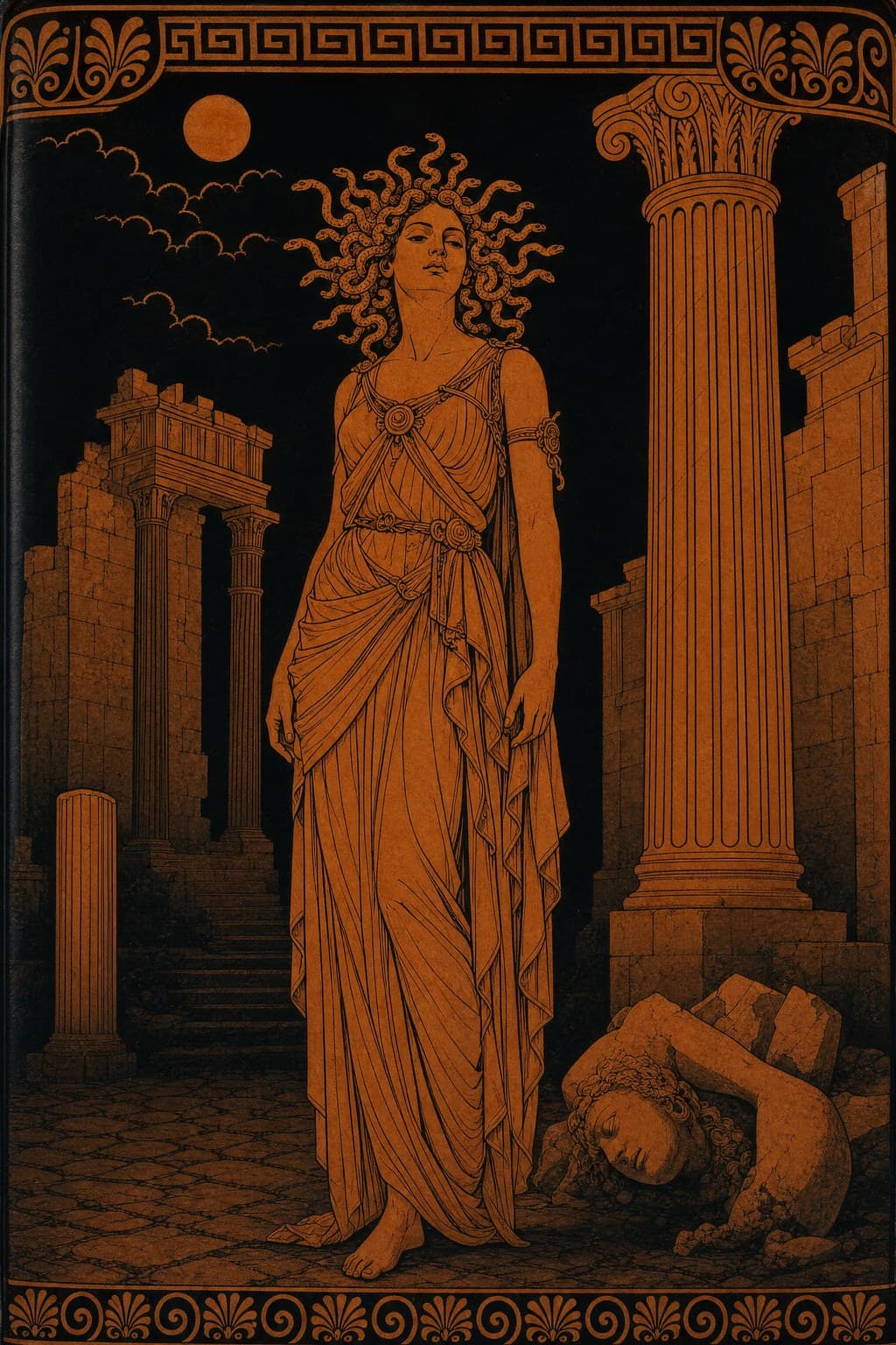 Medusa — Attic Red-Figure