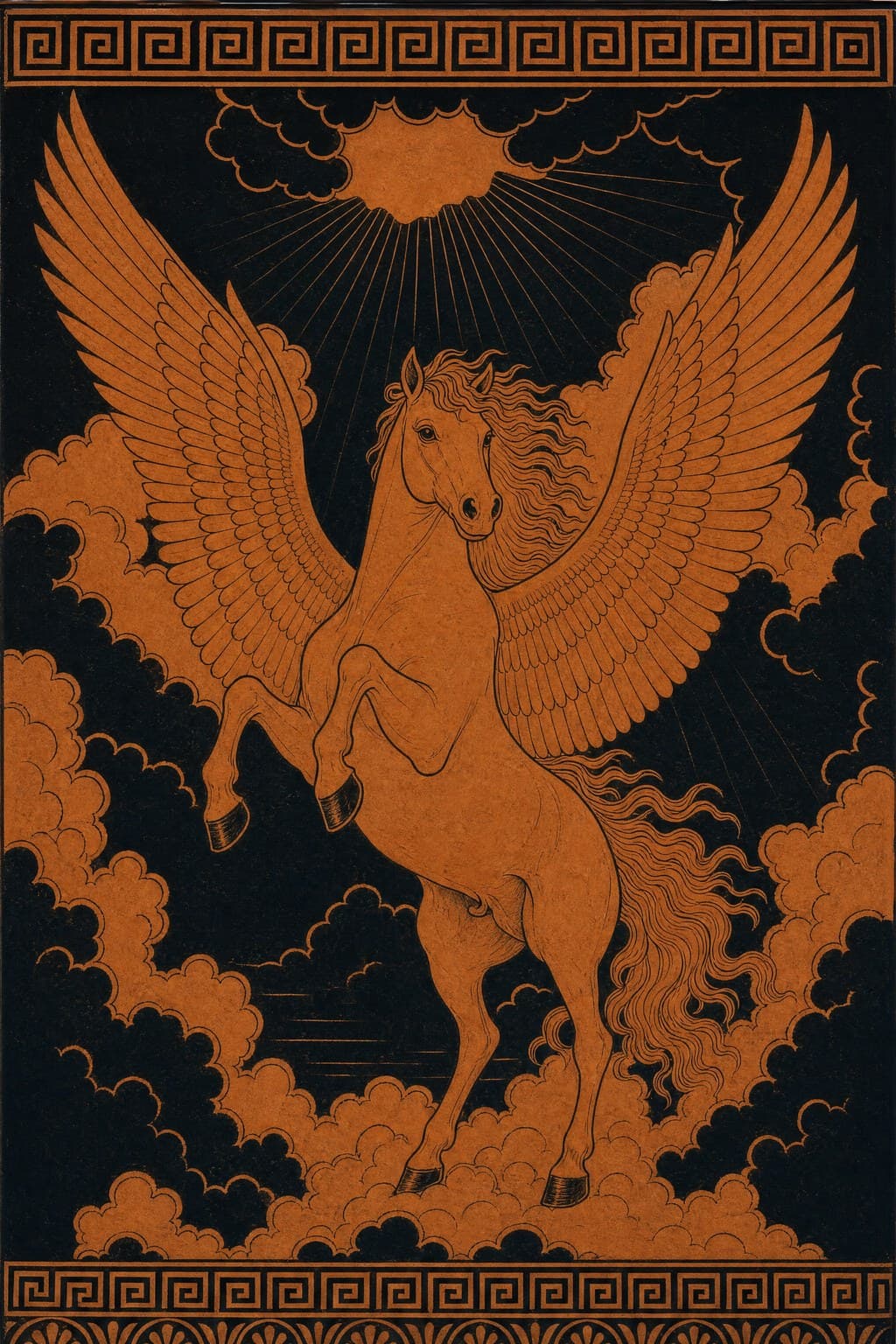 Pegasus — Attic Red-Figure