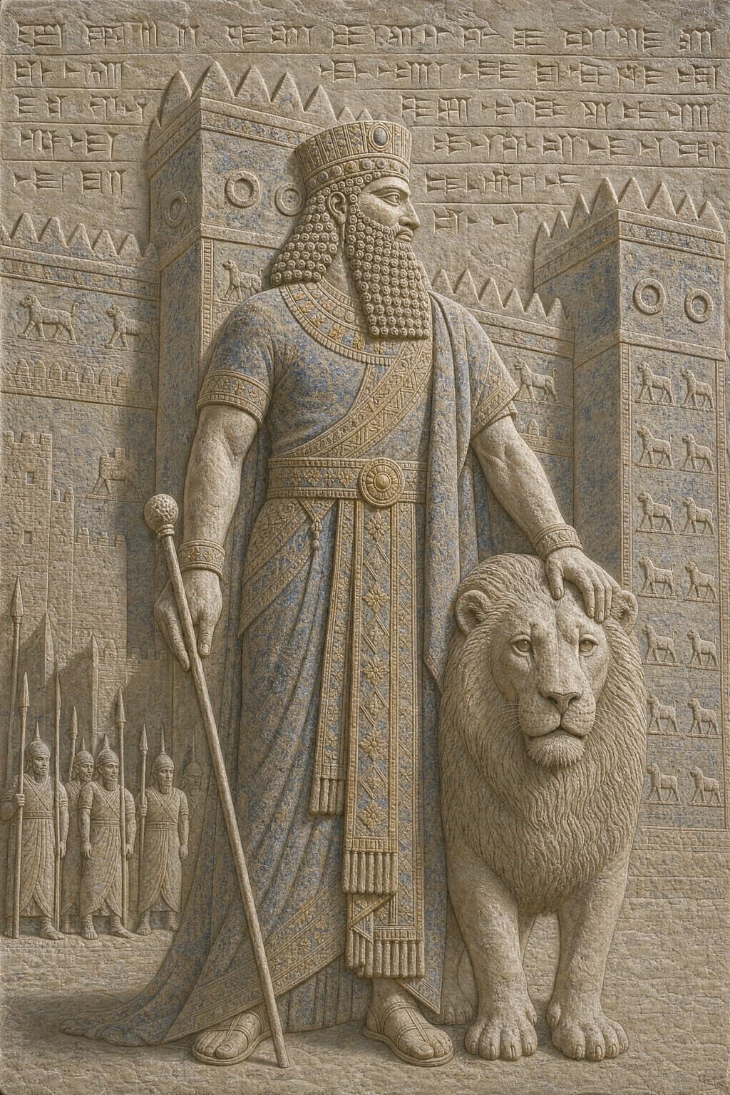 Gilgamesh — Palace Relief