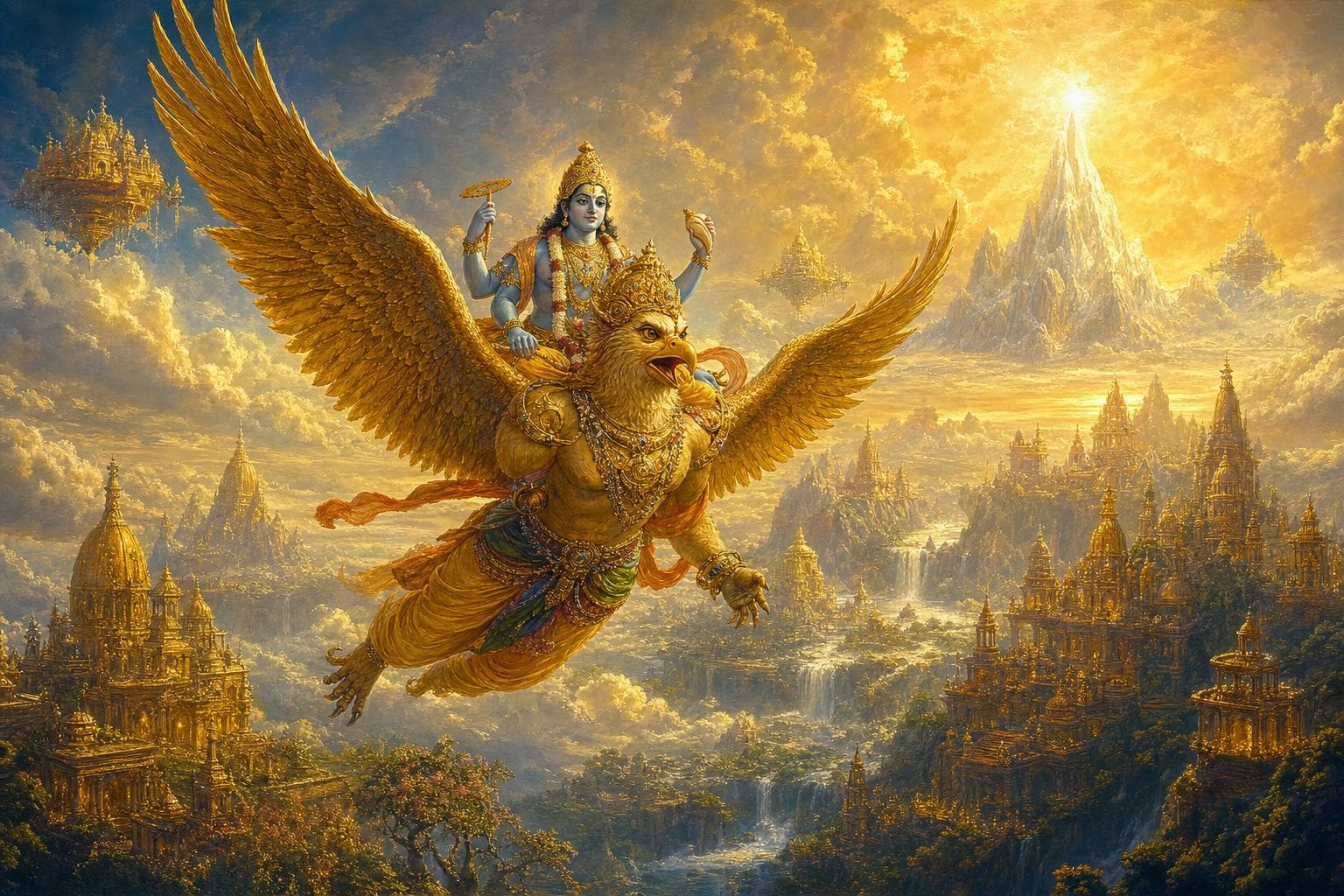 Garuda — the cinematic scene