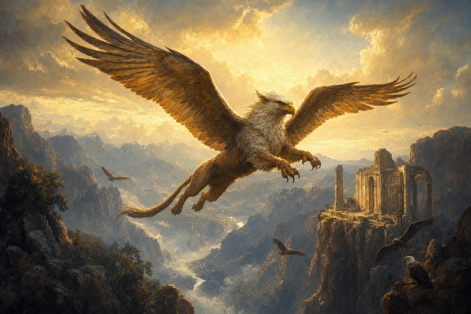 The Griffin — the cinematic scene