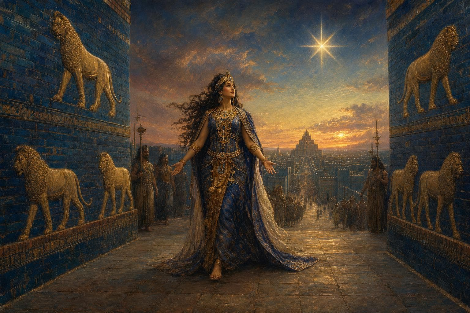 Inanna — the cinematic scene