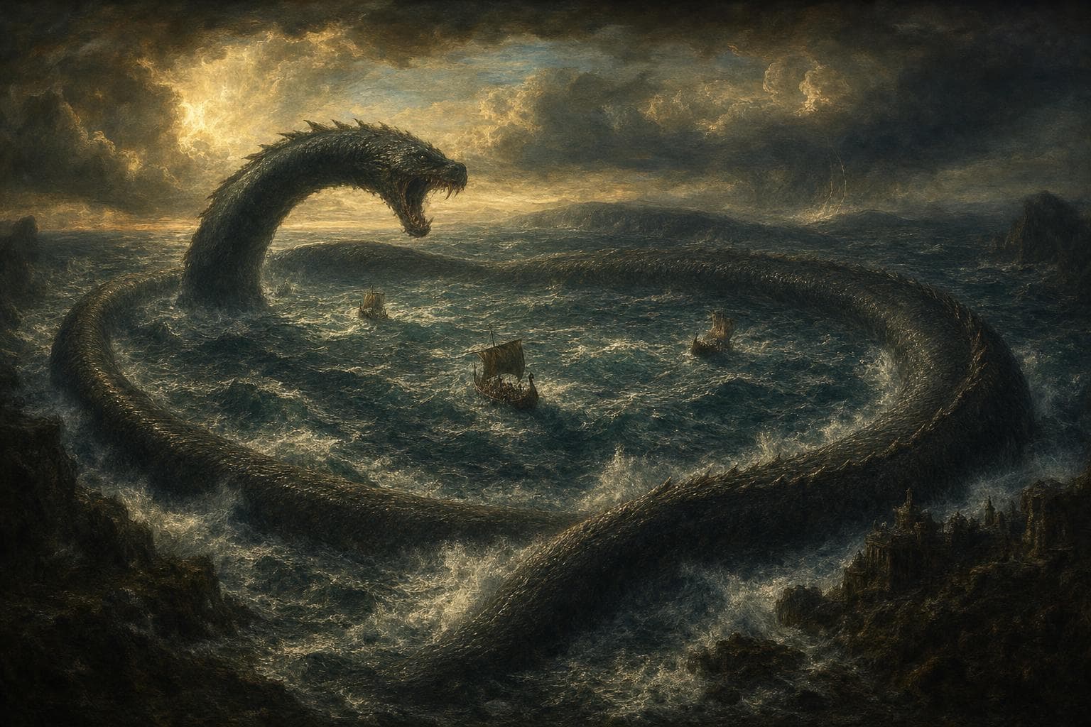 Jörmungandr — the cinematic scene