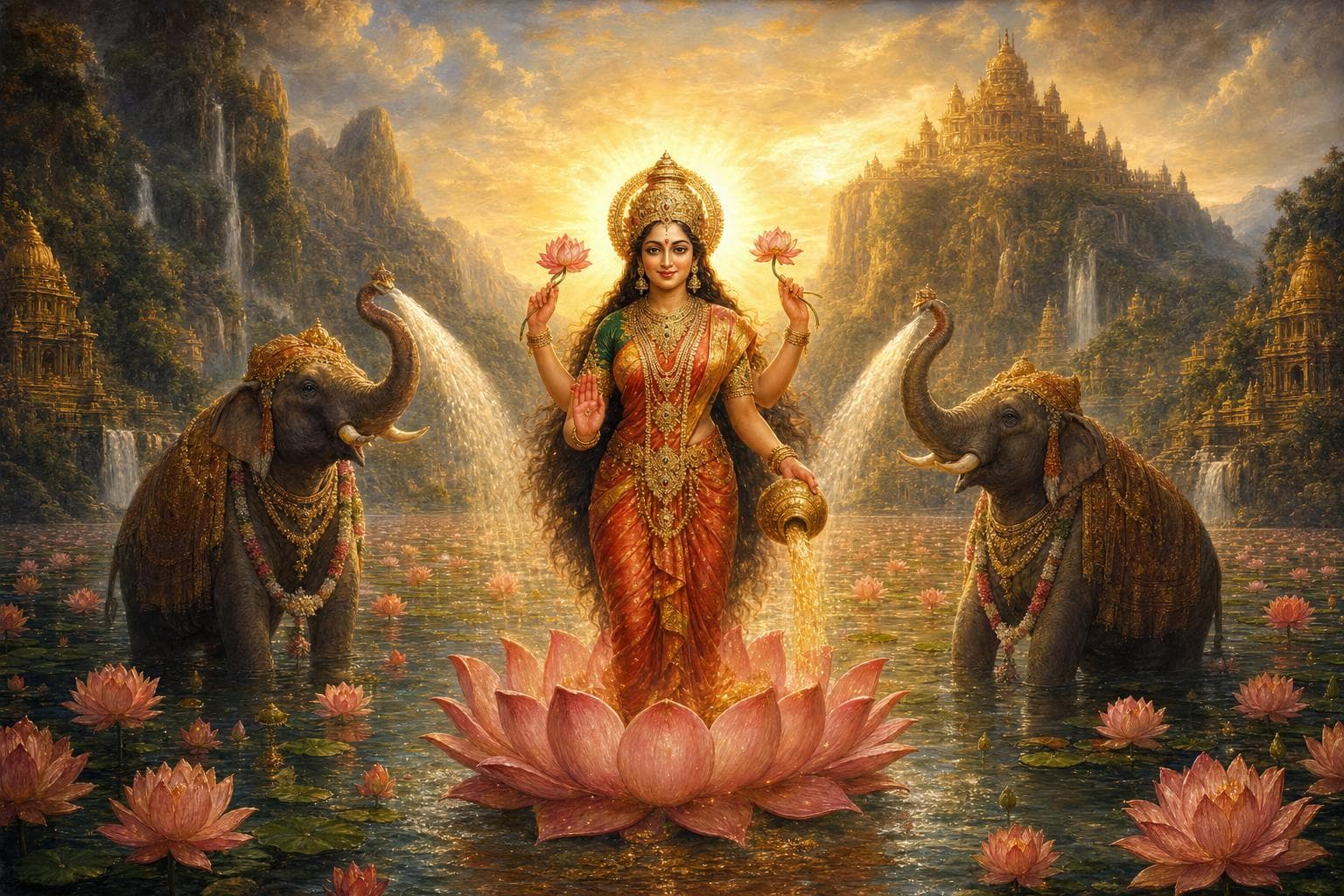 Lakshmi — the cinematic scene