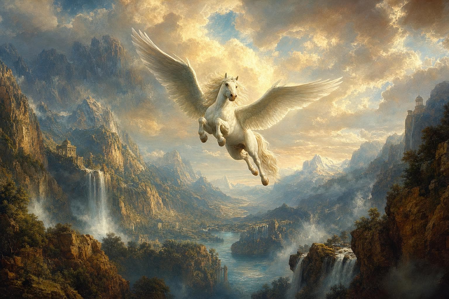 Pegasus — the cinematic scene