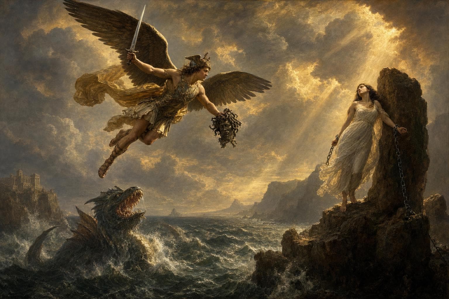 Perseus — the cinematic scene