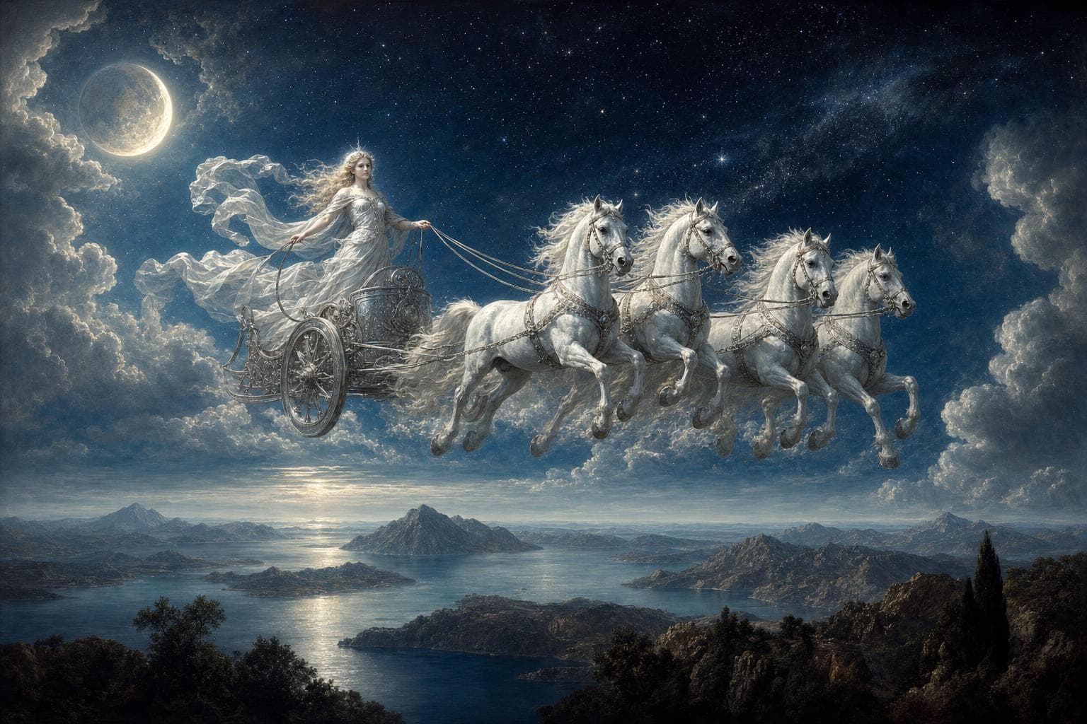 Selene — the cinematic scene